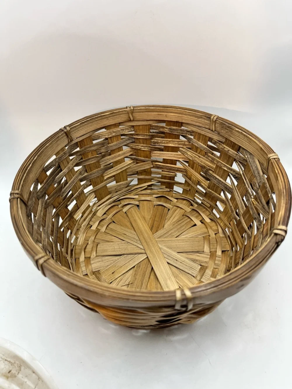 Natural Woven Brown Storage Basket - Home Accents